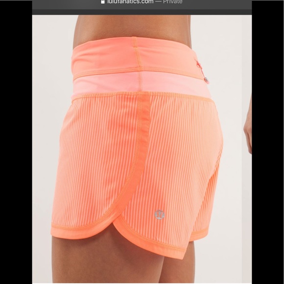 🧡Lululemon Groovy Run Short-PopOrange🧡 - Picture 2 of 9